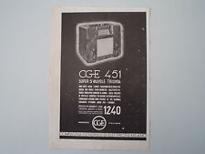 Advertising pubblicità 1936 usato  Salerno