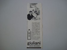Advertising pubblicità 1962 usato  Salerno
