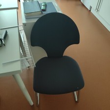 Freischwinger bürostuhl blau gebraucht kaufen  Bielefeld