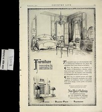 1922 New York Galleries Furniture Bedroom Home Vintage Print Ad 5711 comprar usado  Enviando para Brazil