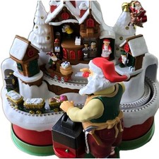 2019 Hallmark Keepsake Santa’s Magic Train Motion Sound tampo de mesa testado com caixa comprar usado  Enviando para Brazil