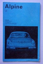 Alpine a108 orig for sale  BENFLEET