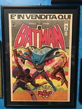 Batman locandina edicola usato  Milano