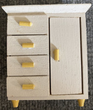 Vintage dollhouse chifferobe for sale  Waterloo