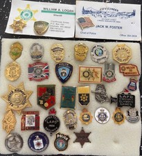 Police pin badges for sale  BEDLINGTON