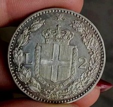 Umberto lire 1884 usato  Portici