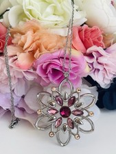 Collana morellato fiore usato  Italia