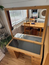 Oak trifold triptych for sale  LONDON