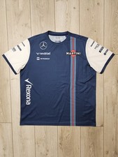 CAMISA DE CORRIDA WILLIAMS MARTINI REXONA JERSEY F1 TEAM RACING JERSEY 2XL HACKETT comprar usado  Enviando para Brazil