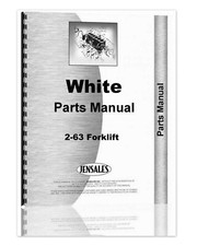 Catálogo manual de peças de empilhadeira diesel gasolina branca 2-63 comprar usado  Enviando para Brazil