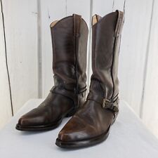 Botas de cowboy femininas de couro Levis com fivela de latão marrom UE 39 EUA 8,5 Reino Unido 6,5 comprar usado  Enviando para Brazil