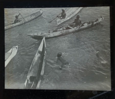 Fotografia antiga de lanterna mágica Egito mergulhando meninos e barcos Mar Vermelho comprar usado  Enviando para Brazil