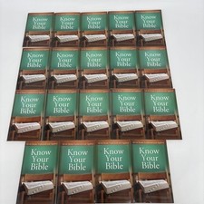 BIG Lot of (12) KNOW YOUR BIBLE ALL 66 BOOKS EXPLAINED & APPLIED Christian Books comprar usado  Enviando para Brazil