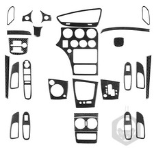 32Pcs Real Carbon Fiber Full Interior Kit Aufkleber für Alfa Romeo 159 2005-2012 comprar usado  Enviando para Brazil