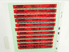 SCANIA 114 124 E / I ab 1997 Ersatzteilliste Parts List Reservdelskatalog 9/2002 comprar usado  Enviando para Brazil