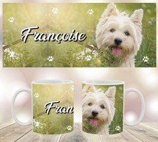 Mug chien westie d'occasion  Saint-Martin-Boulogne