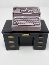 Typewriter desk ceramic for sale  Fallbrook