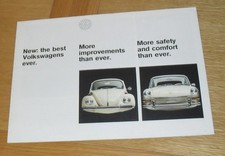 Usado, Folheto Volkswagen VW 1967 - Fusca 1200 1300 1550 - 1600 A L TL Variant comprar usado Usado, Folheto Volkswagen VW 1967 - Fusca 1200 1300 1550 - 1600 A L TL Variant comprar usado  Enviando para Brazil