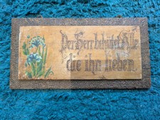 Antik haussegen sinnspruch gebraucht kaufen  Rodenberg