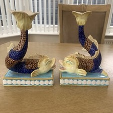 Pair 1950s majolica for sale  SHEERNESS
