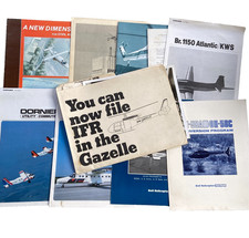 Aircraft brochure gazelle for sale  San Marcos