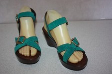 Minelli Sandales Composées Cuir Lanières Lagon Taille 37 TRES BON ETAT comprar usado  Enviando para Brazil