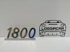 Scritta posteriore 1800 usato  Torino