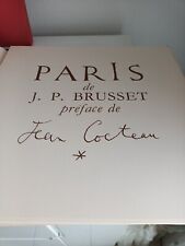 Paris lithographies brusset d'occasion  Anglet