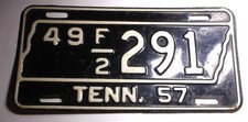 1951 tennessee license plate for sale 1951 tennessee license plate for sale Morristown