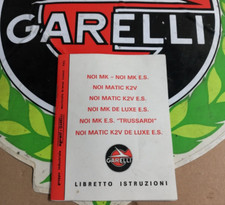 Libretto istruzioni garelli usato  Modica