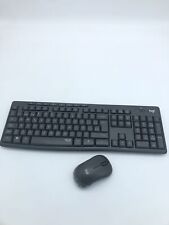 Używany, Zestaw bezprzewodowy Logitech MK295, SilentTouch, odbiornik USB, ESP QWERTY, czarny na sprzedaż  PL