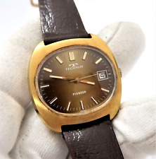 RELÓGIO MASCULINO TECHNOS Pioneer Cushion ultra raro "TODO ORIGINAL" pulseira original 102, usado comprar usado  Enviando para Brazil