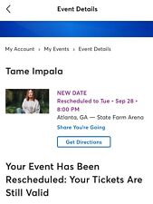 Concert tickets for sale  Decatur