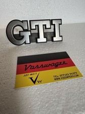 CRACHÁ DE GRADE GENUÍNO VW GOLF MK2 GTI 8v FRENTE 5 RIPAS FINAL 88-92 90 ESPECIFICAÇÕES comprar usado  Enviando para Brazil