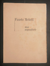 Fausto melotti una usato  Milano
