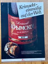 Krimskoje krimsekt einmalig gebraucht kaufen  Aßlar