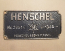 Lokschild henschel sohn gebraucht kaufen  Dresden
