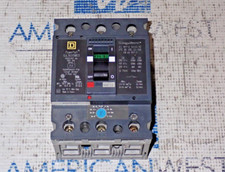 Protetor de circuito de motor GJL36015M03 quadrado D PowerPact 15 amp 3 pólos 600V comprar usado  Enviando para Brazil