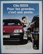 Publicité papier voiture d'occasion  Vif