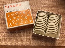 Vintage singer monogrammer for sale  Staten Island