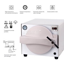 Esterilizador dental autoclave 18L esterilização a vapor a vácuo médico automaticamente comprar usado  Enviando para Brazil