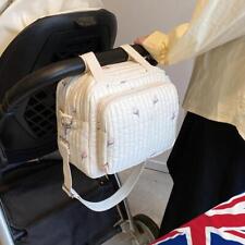 Bolsa tiracolo de algodão acolchoada para bebê urso/flor bolsa de maternidade comprar usado  Enviando para Brazil