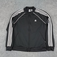 Jaqueta Adidas Feminina Grande Preta Trefoil Track ATP Bomber Blade Collar Retrô Anos 90 comprar usado  Enviando para Brazil