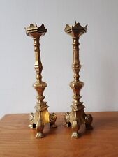 Pair vintage brass for sale  LAUNCESTON