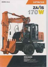 Hitachi mobilbagger 170w gebraucht kaufen  Zolling