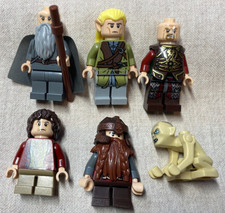 6 bonecos autênticos LEGO minifigura Senhor dos Anéis, usado comprar usado  Enviando para Brazil