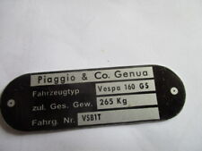 Typenschild schild plate gebraucht kaufen  Deutschland