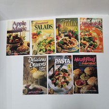 Usado, 7 American Cooking Guild Cookbooks Set Pasta Desserts Cakes Taste of Italy comprar usado  Enviando para Brazil