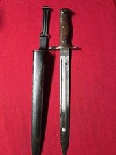 U.S. Model 1898 Krag Bayonet & Scabbard Dated 1903. U. S. Military.  for sale  Omaha