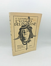 Uomo delinquente cesare usato  Milano